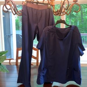 Navy scrubs. Infinity